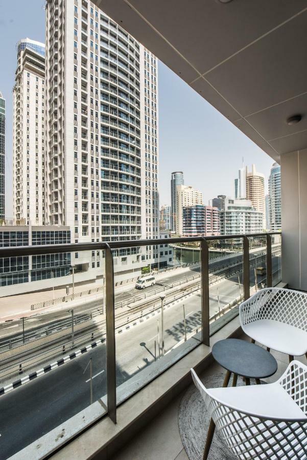 Fantastay Sparkle Tower One Bedroom Suite Marina View Dubai Buitenkant foto