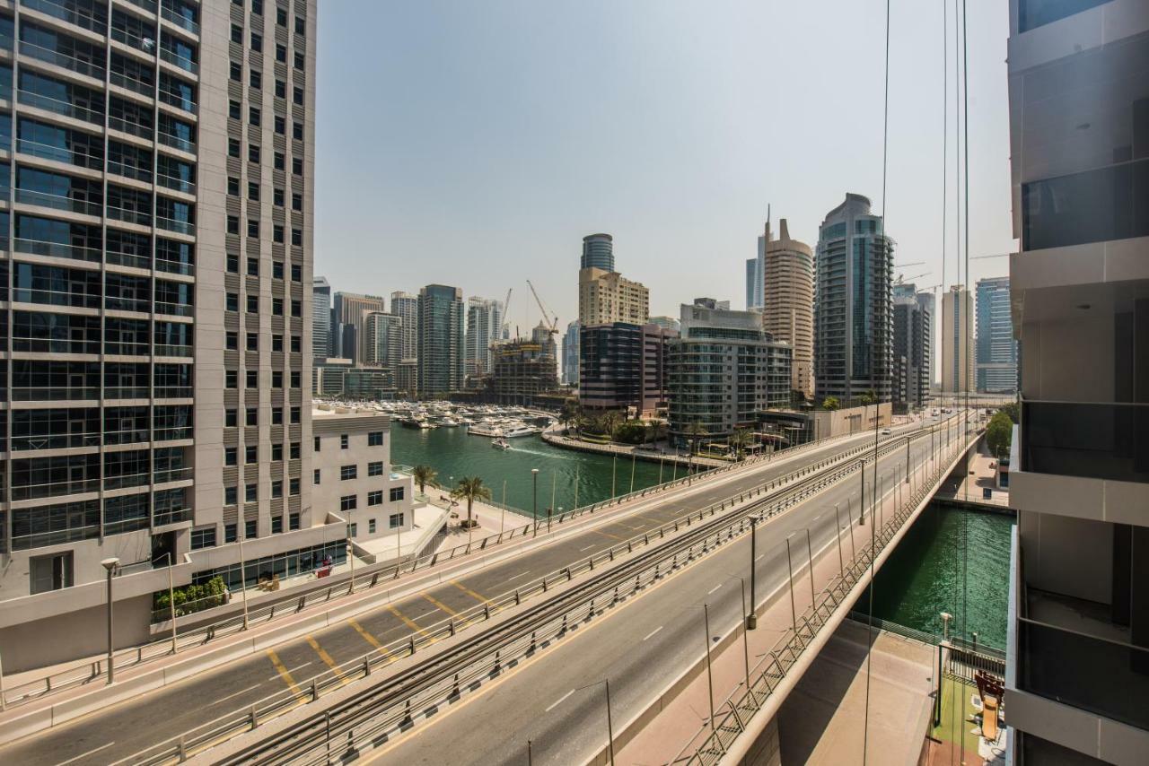Fantastay Sparkle Tower One Bedroom Suite Marina View Dubai Buitenkant foto